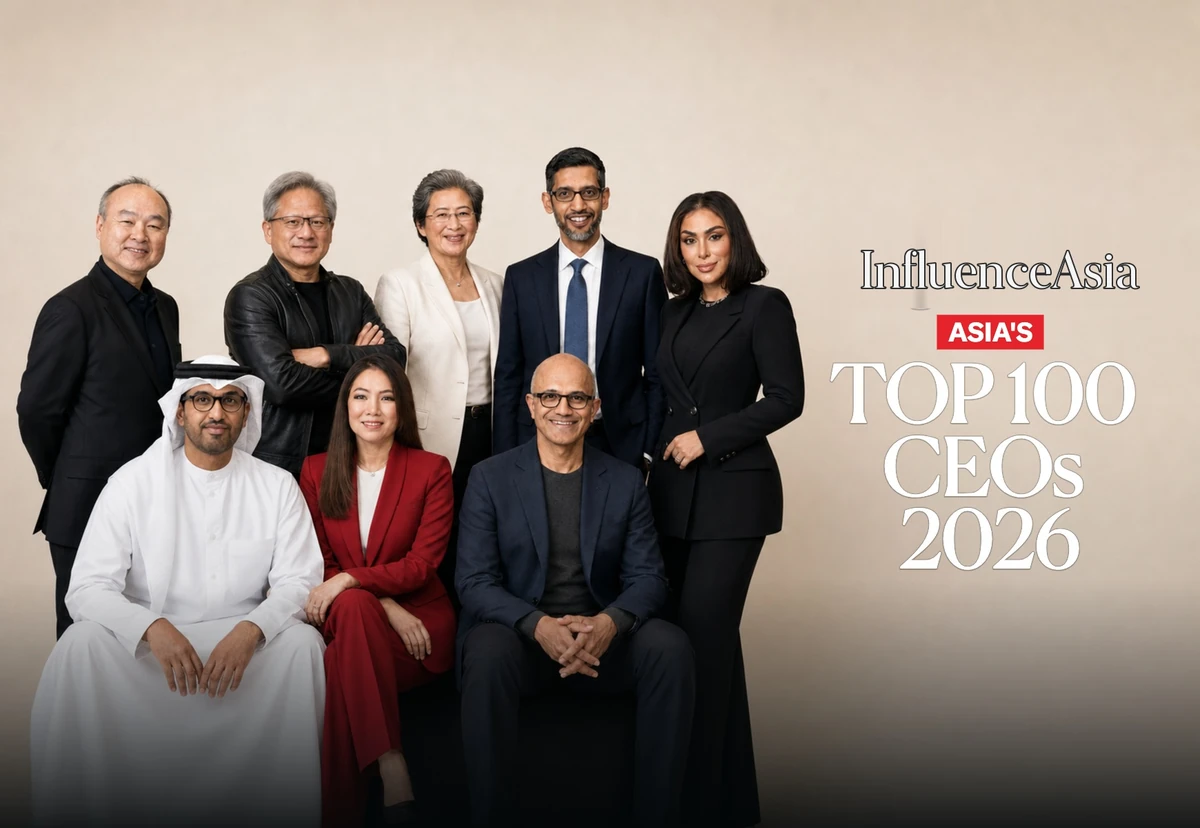 InfluenceAsia Top 100 CEOs 2026 banner