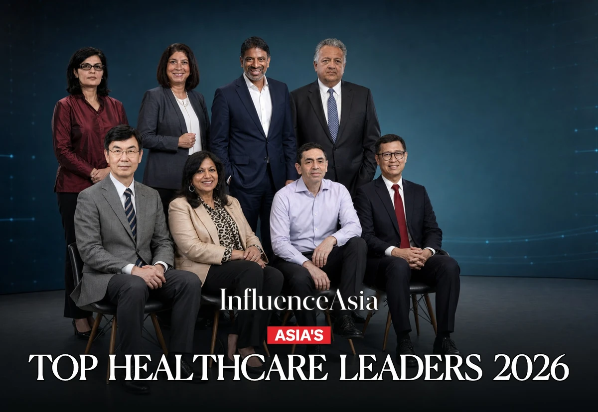 InfluenceAsia Top Healthcare Leaders 2026 banner
