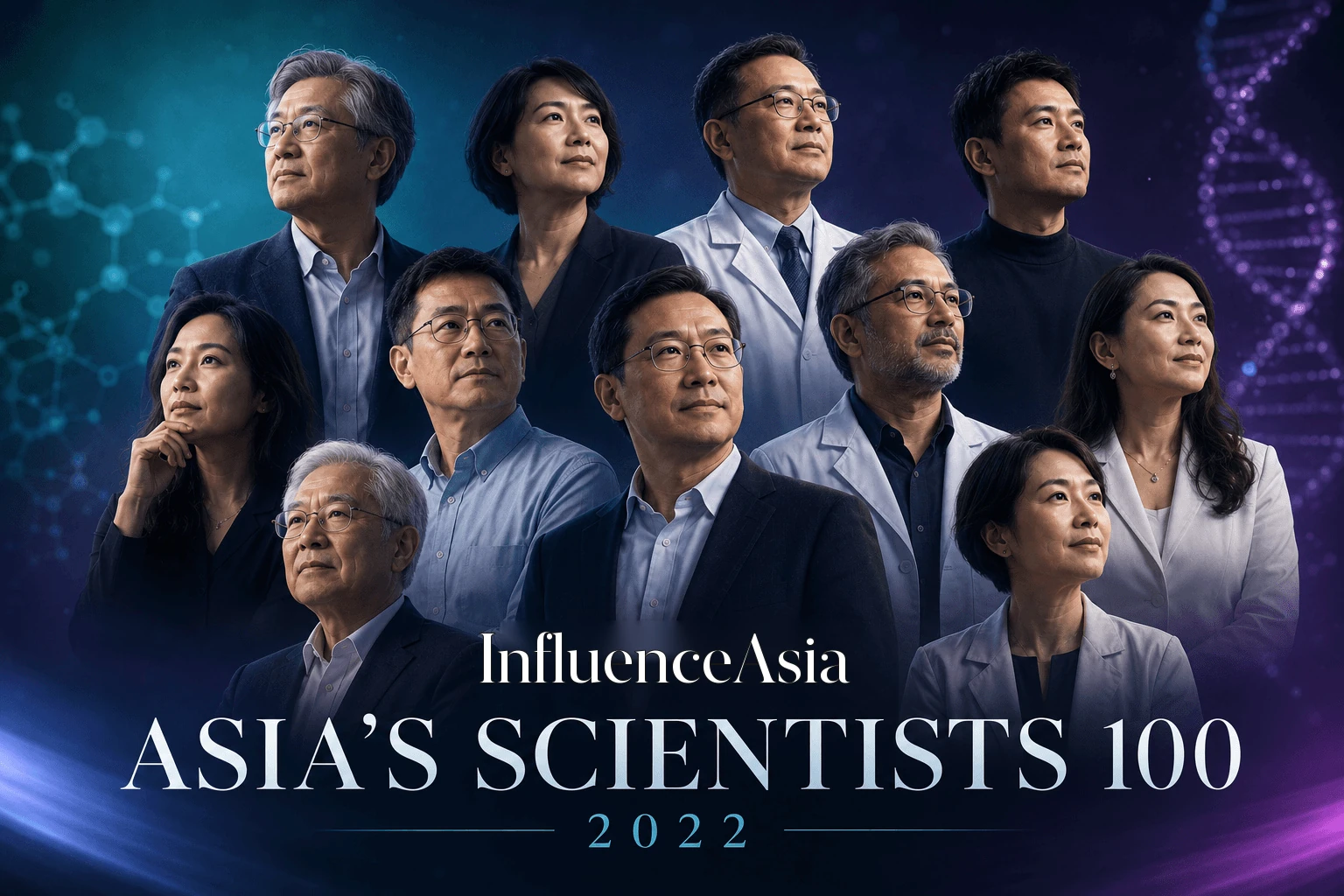 Asia's Scientists 100 2022 banner