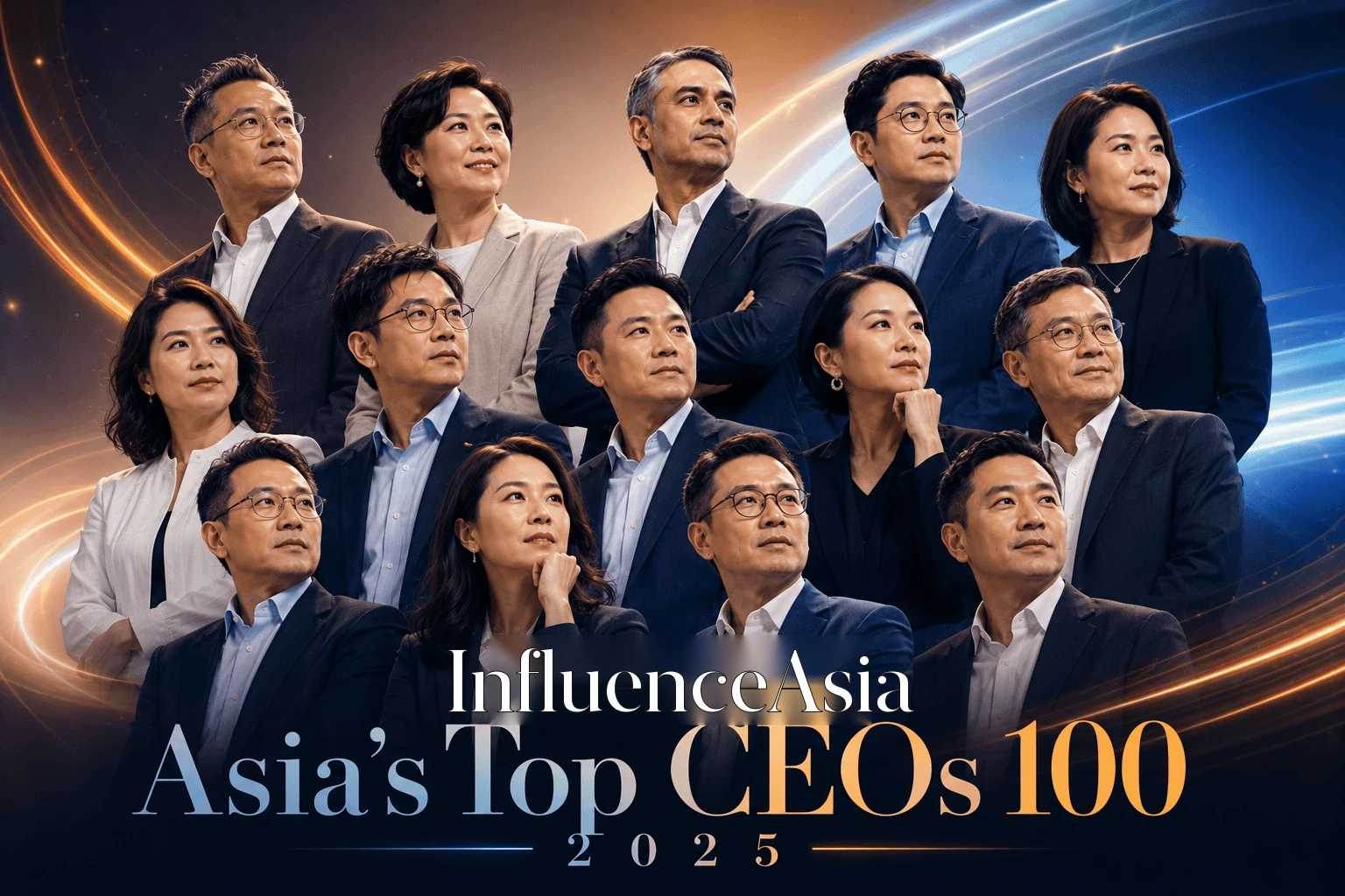 Asia's Top CEOs 100 2025 banner