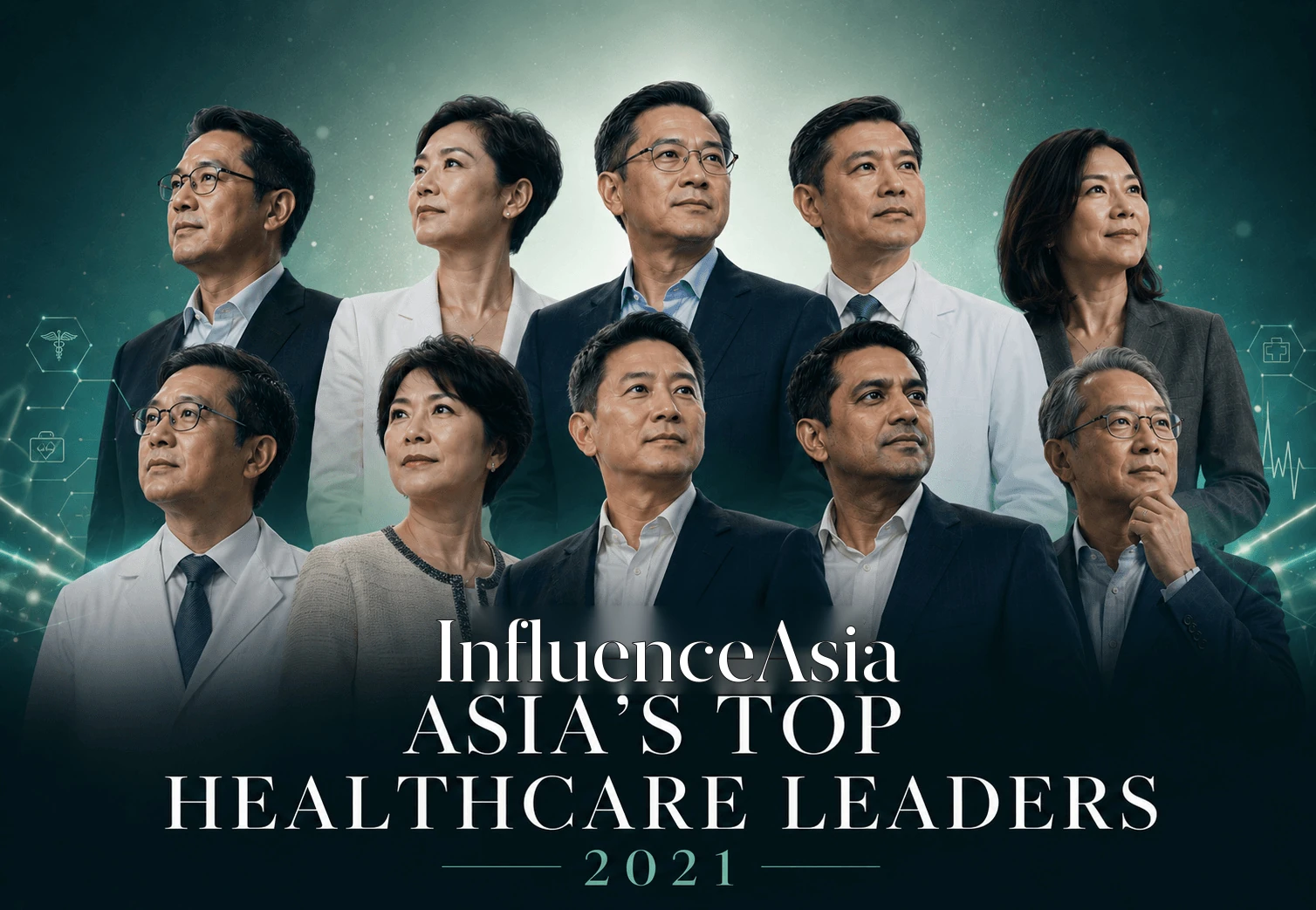 Asia's Top Healthcare Leaders 2021 banner