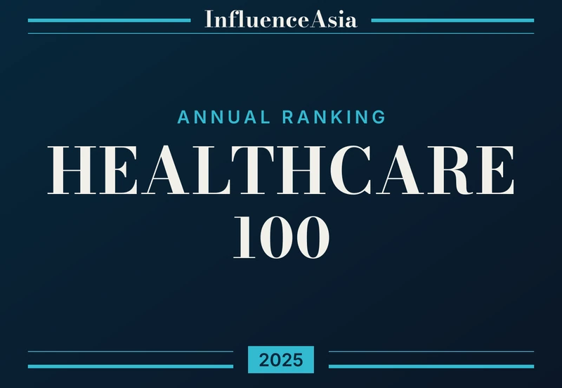 2025 InfluenceAsia Healthcare 100 banner