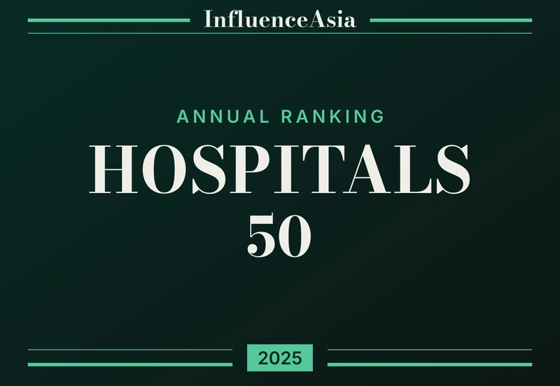 2025 InfluenceAsia Hospitals 50 banner