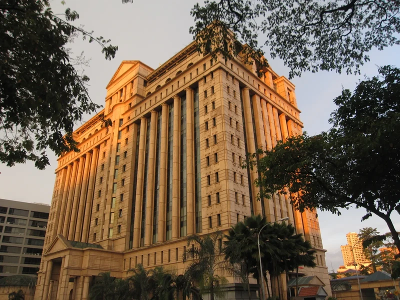 The Bursa Malaysia stock exchange building in Kuala Lumpur