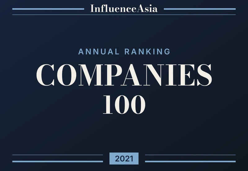 InfluenceAsia 2021 Companies 100 banner