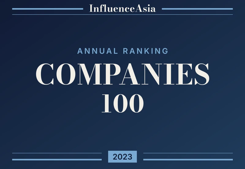InfluenceAsia 2023 Companies 100 banner