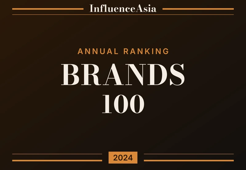 InfluenceAsia 2024 Brands 100 banner