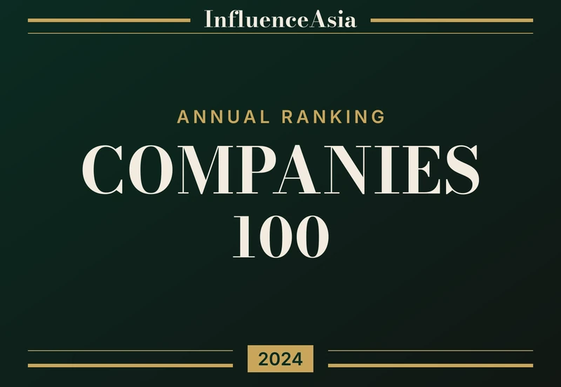 InfluenceAsia 2024 Companies 100 banner