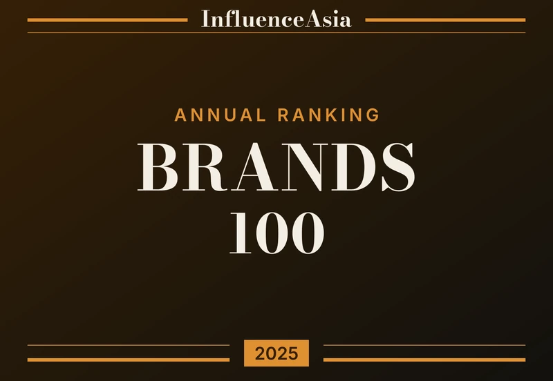 InfluenceAsia 2025 Brands 100 banner