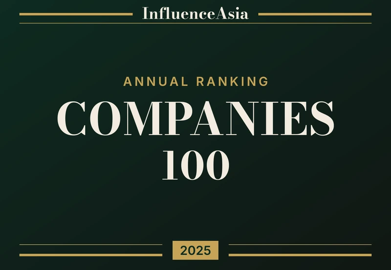 InfluenceAsia 2025 Companies 100 banner