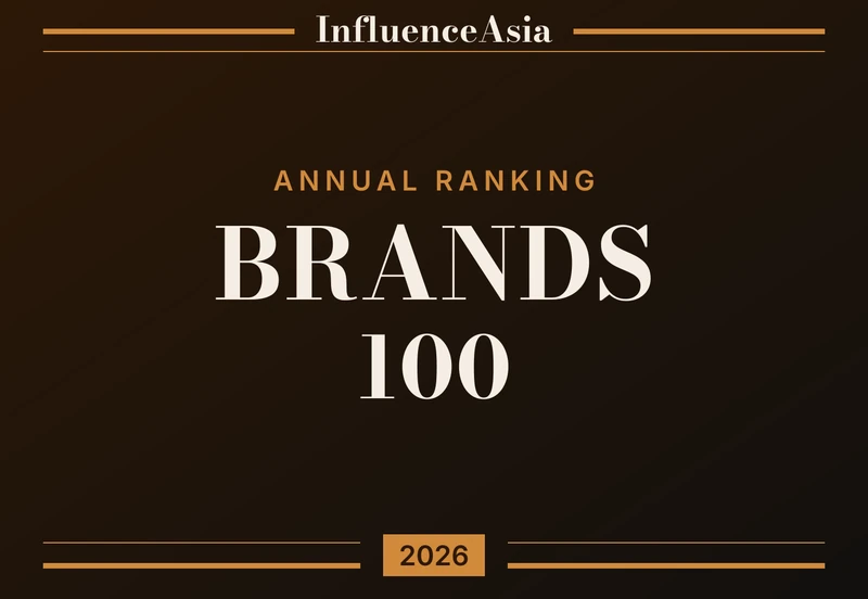 InfluenceAsia 2026 Brands 100 banner