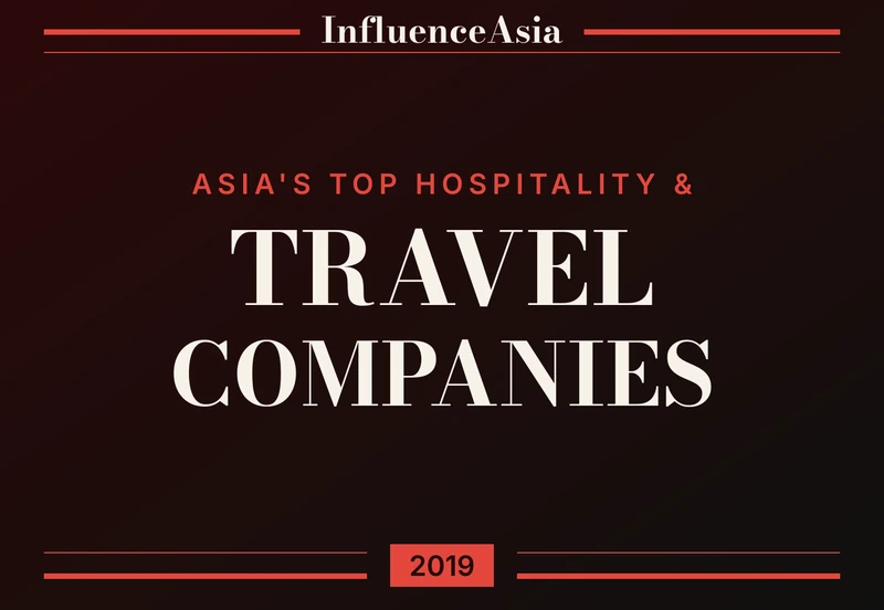 InfluenceAsia 50: Asia's Top Hospitality & Travel Companies 2019 banner