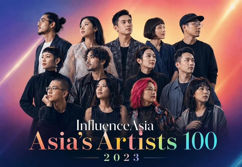 Asia's Artists 100 2023 banner