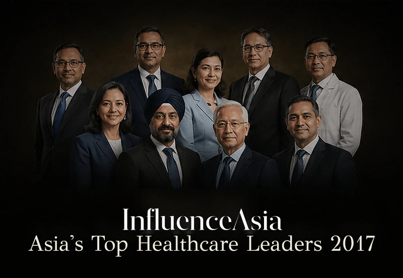 Asia's Top Healthcare Leaders 2017 banner