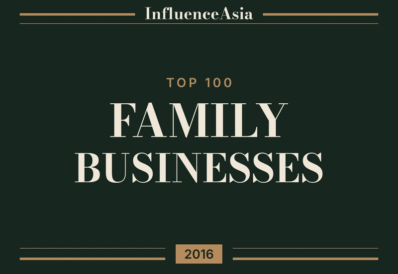 InfluenceAsia Top 100 Family Businesses 2016 banner