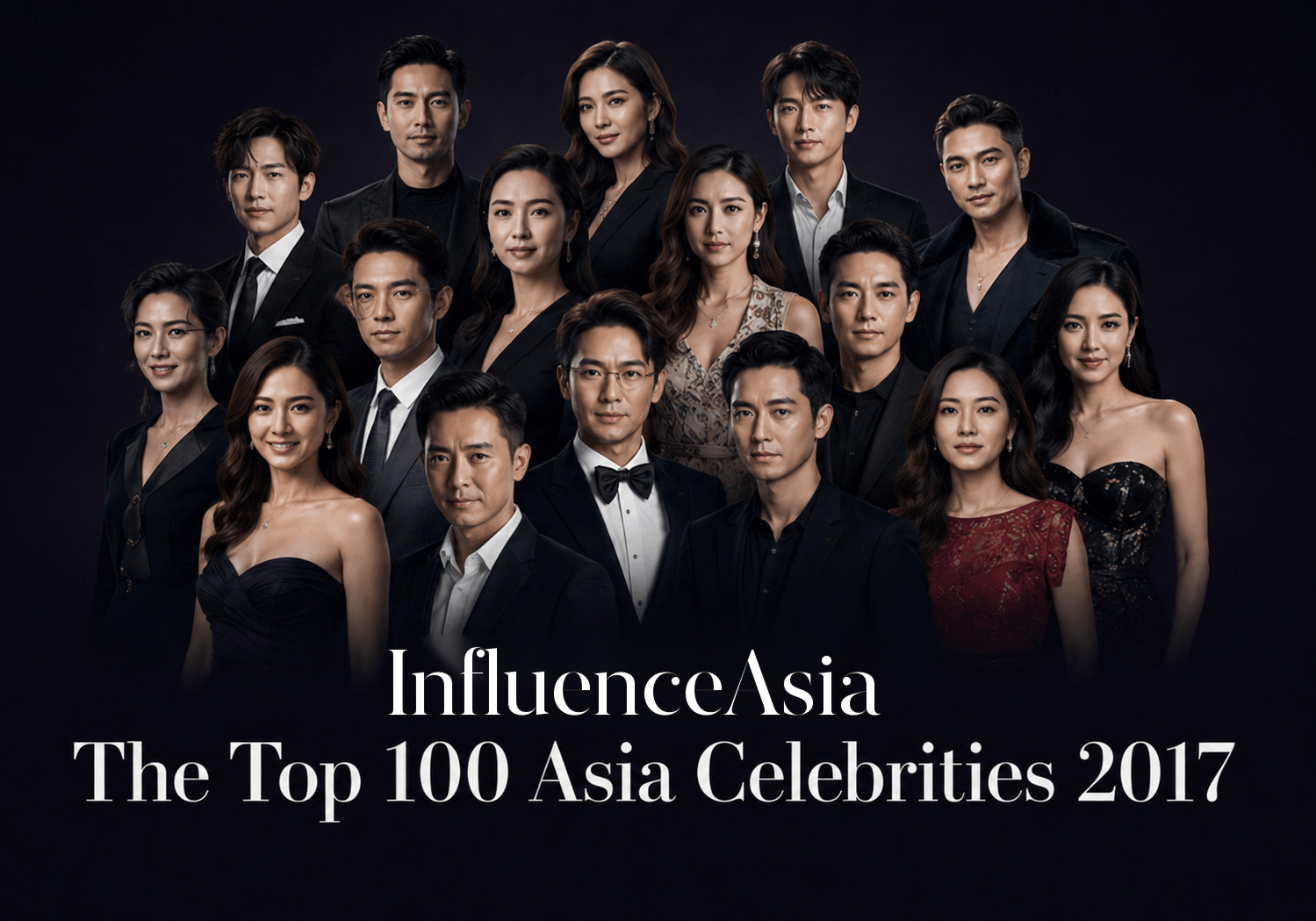 The Top 100 Asia Celebrities 2017 banner