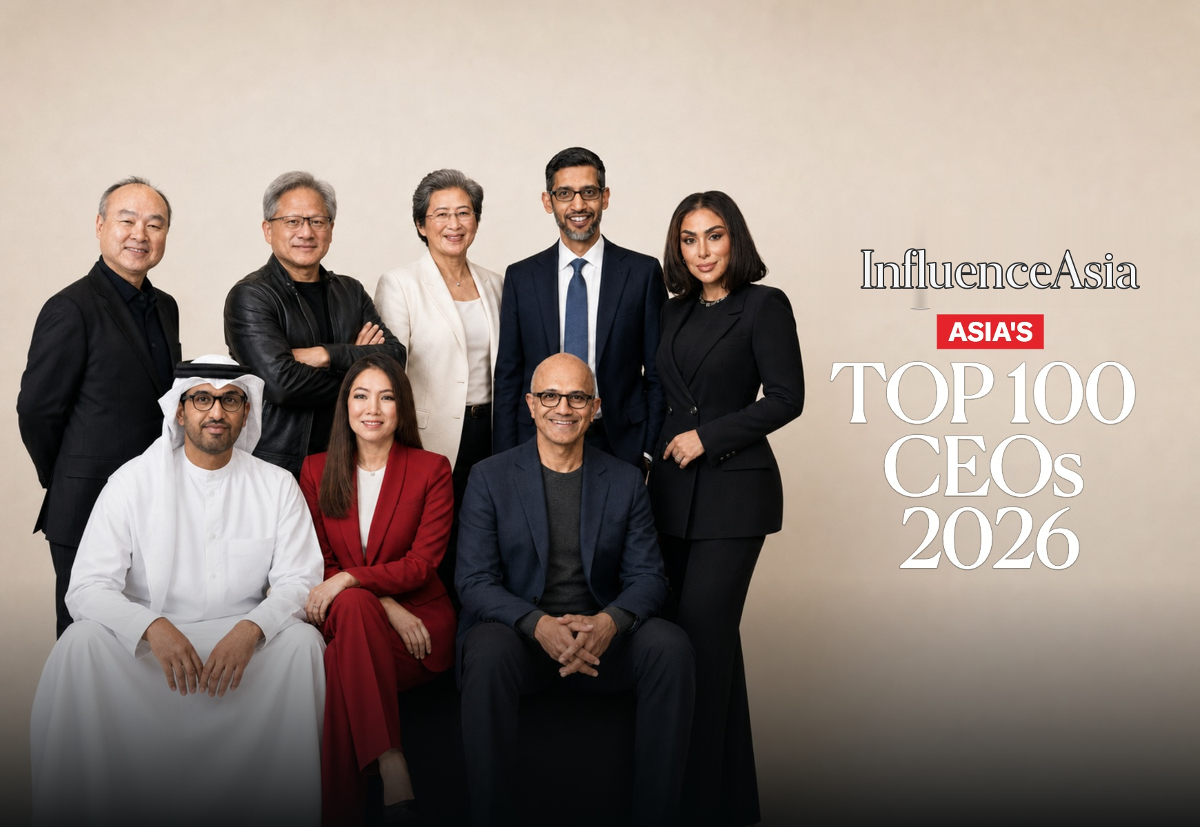InfluenceAsia Top 100 CEOs 2026 banner