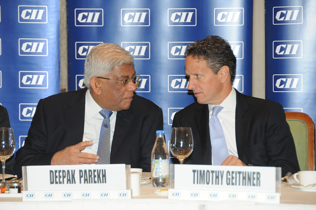 Deepak Parekh portrait