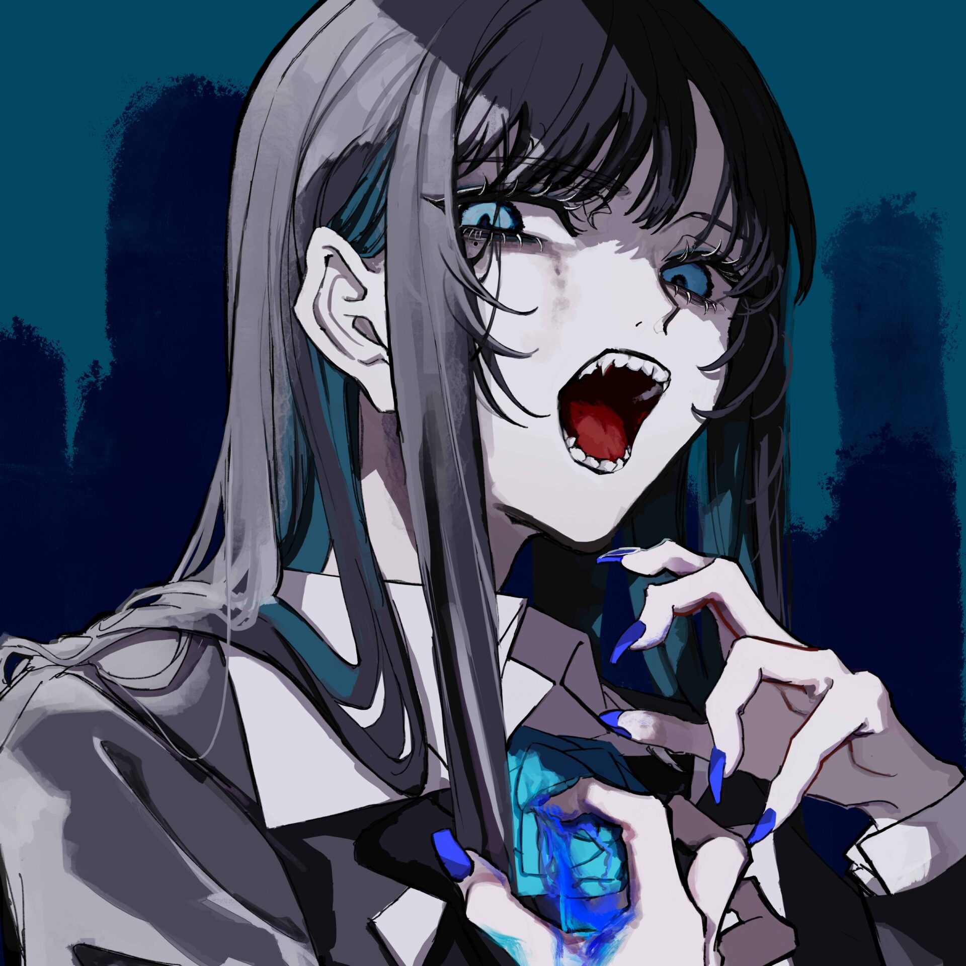 Ado's official illustrated artist visual by image director ORIHARA; this is not a photograph of the singer.